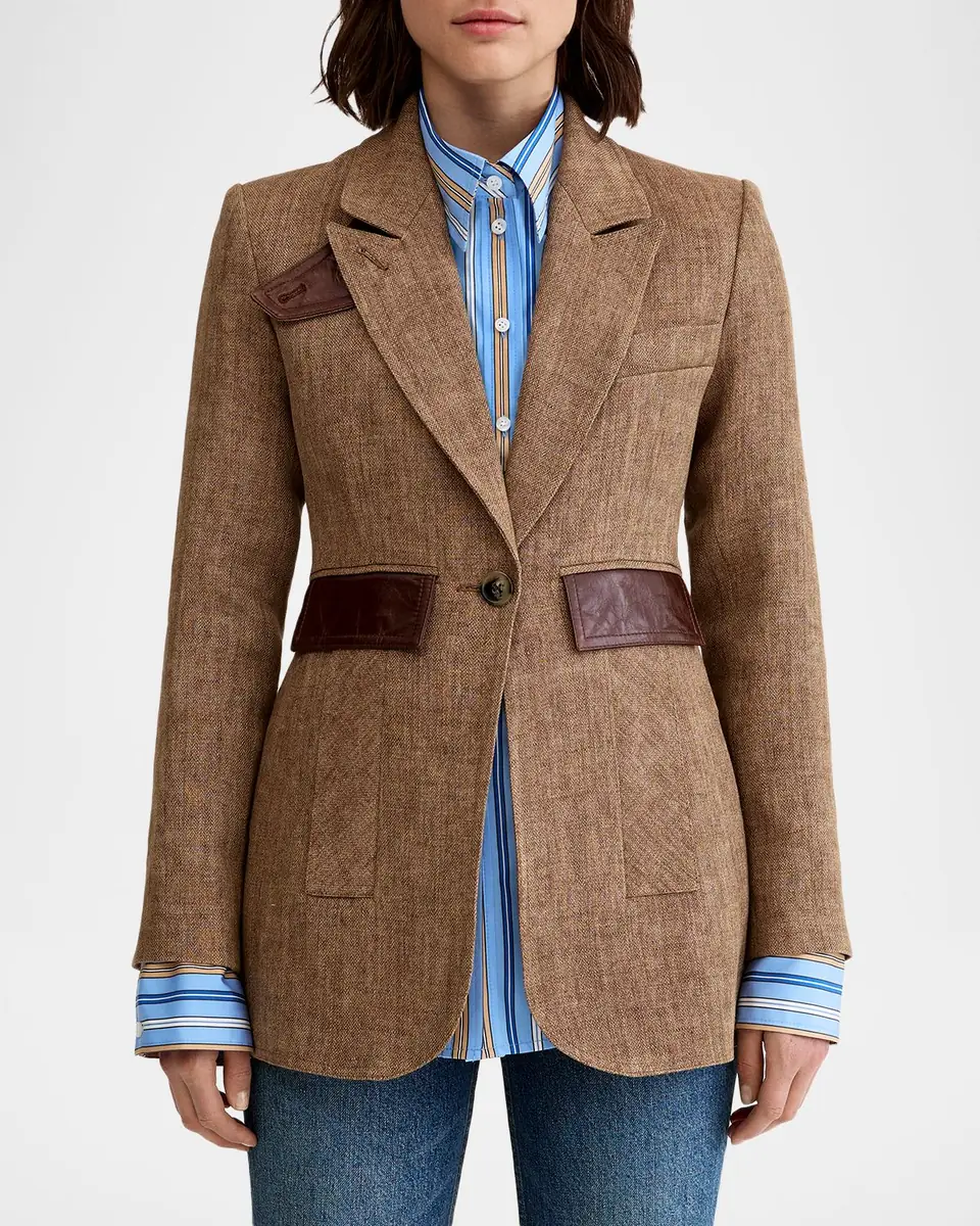 Smythe Tailored Boyfriend Blazer | Thumbnail 4 Smythe Tailored Boyfriend Blazer | Thumbnail 4