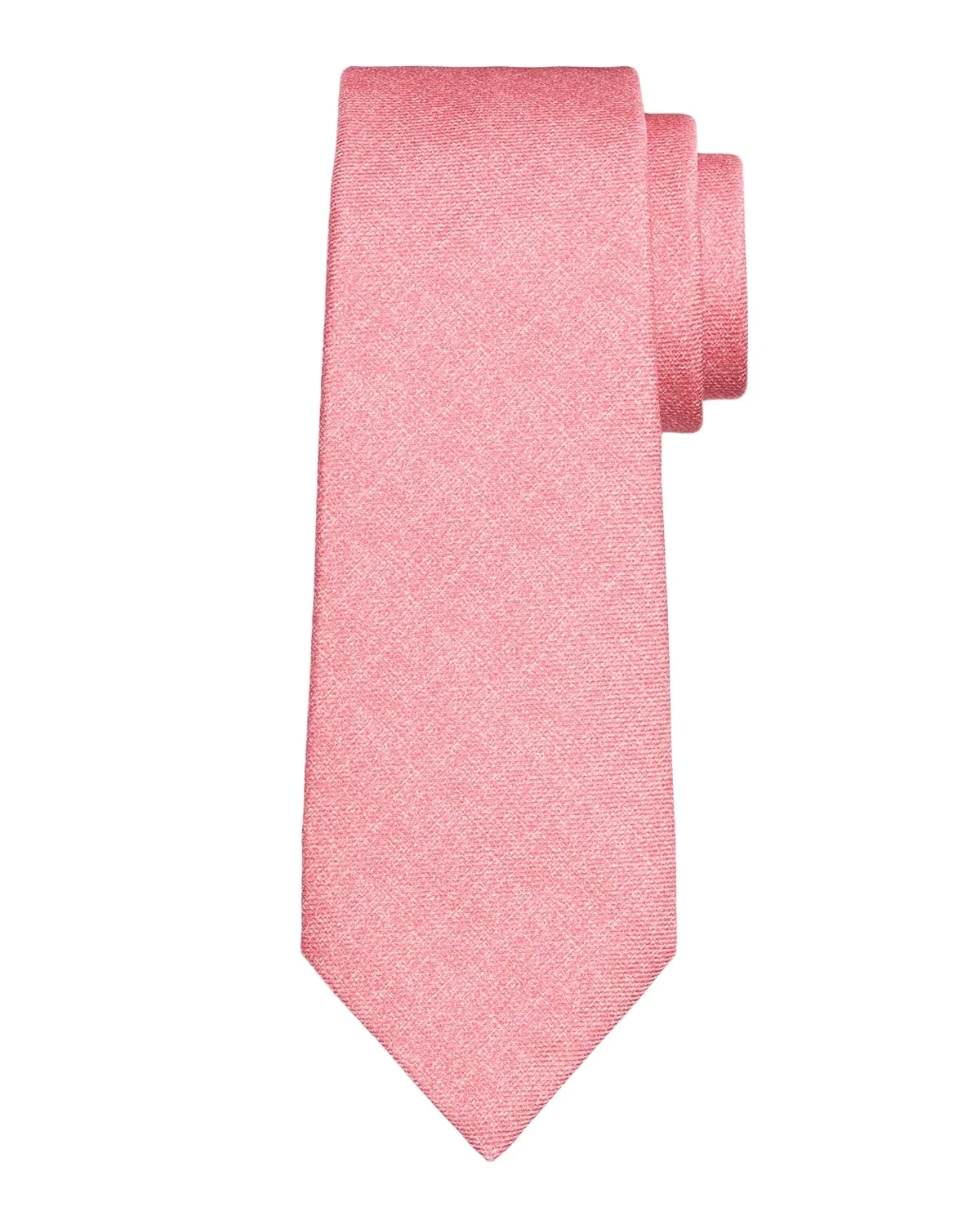 Men's Crosshatch-Printed Silk Tie Men's Crosshatch-Printed Silk Tie