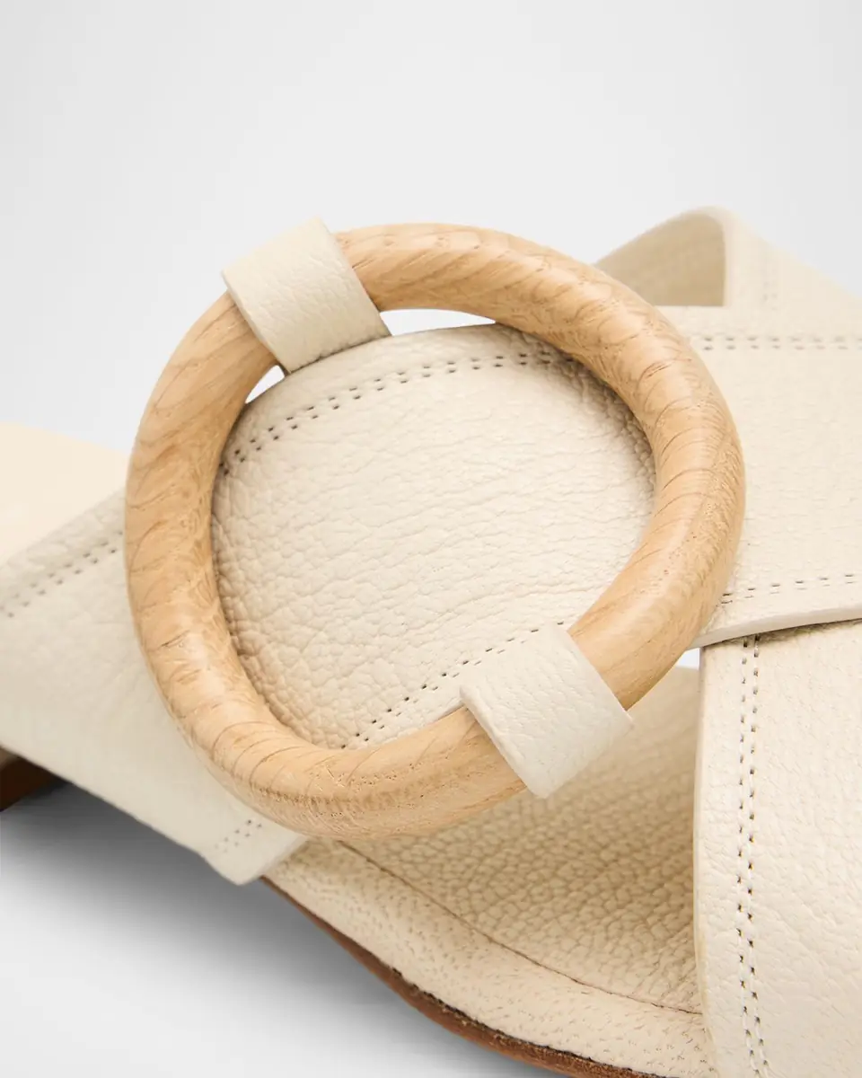 PEDRO GARCIA Edem Leather Slide Sandals | Thumbnail 5