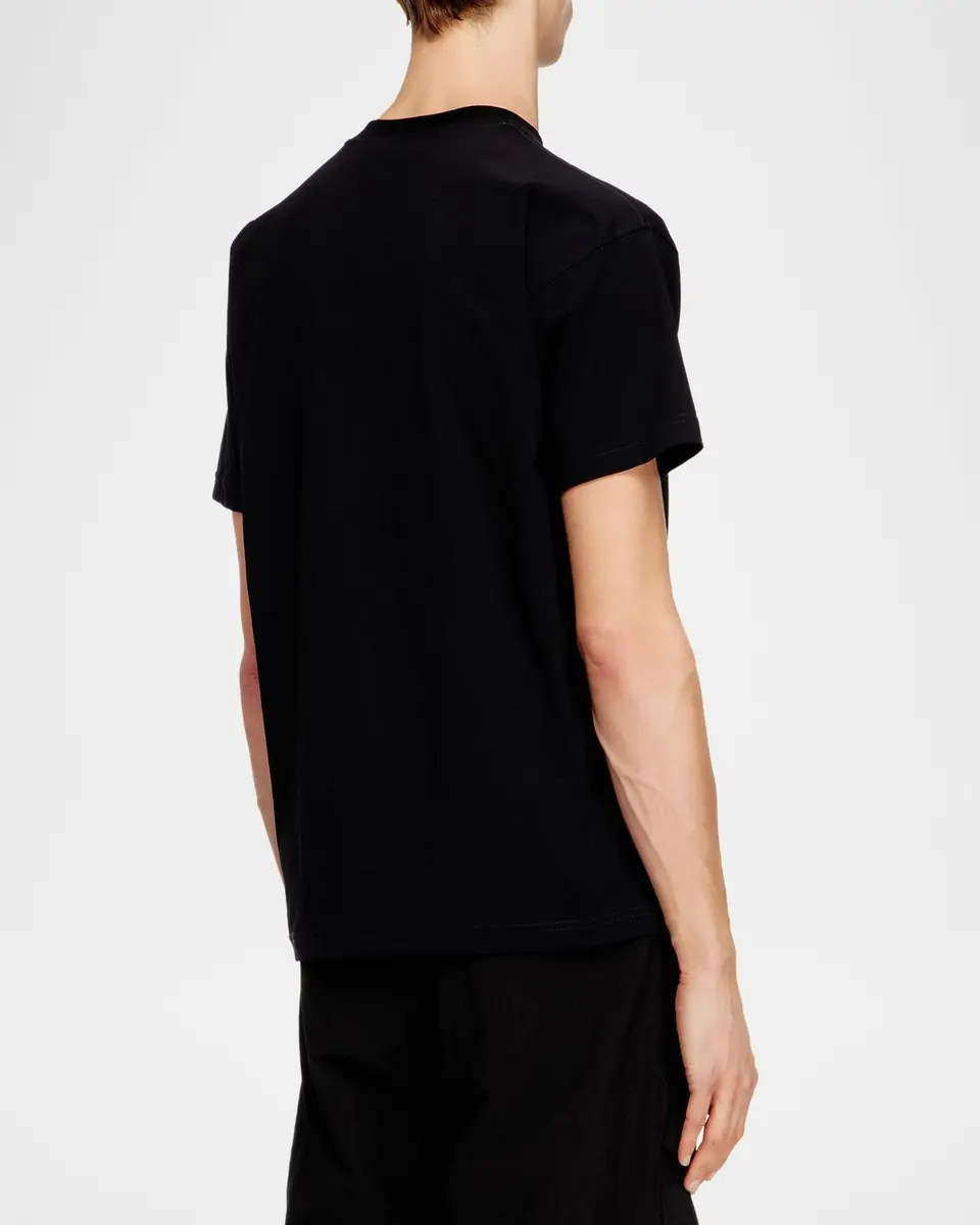 Diesel Men's K-SS-t-norm-v16 Embroidered Logo T-Shirt | Thumbnail 3 Diesel Men's K-SS-t-norm-v16 Embroidered Logo T-Shirt | Thumbnail 3
