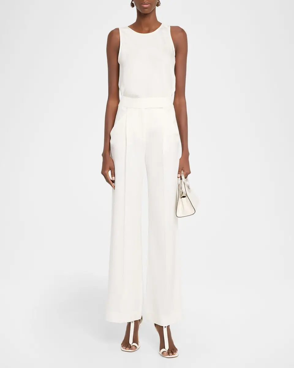 Veronica Beard Marbeau Wide-Leg Pants | Thumbnail 2 Veronica Beard Marbeau Wide-Leg Pants | Thumbnail 2