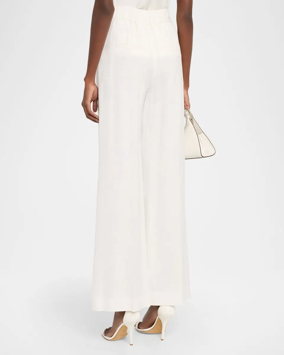 Veronica Beard Marbeau Wide-Leg Pants | Thumbnail 3 Veronica Beard Marbeau Wide-Leg Pants | Thumbnail 3