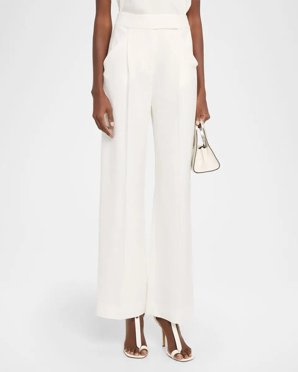 Veronica Beard Marbeau Wide-Leg Pants | Thumbnail 4 Veronica Beard Marbeau Wide-Leg Pants | Thumbnail 4