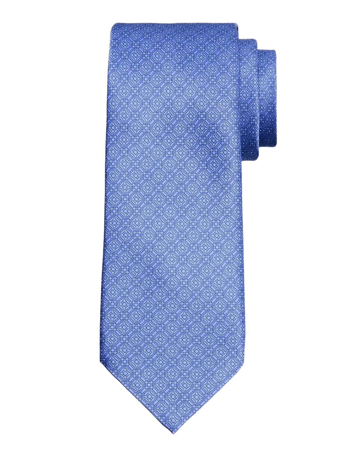 Men's Tonal Mosaic Link Silk Tie