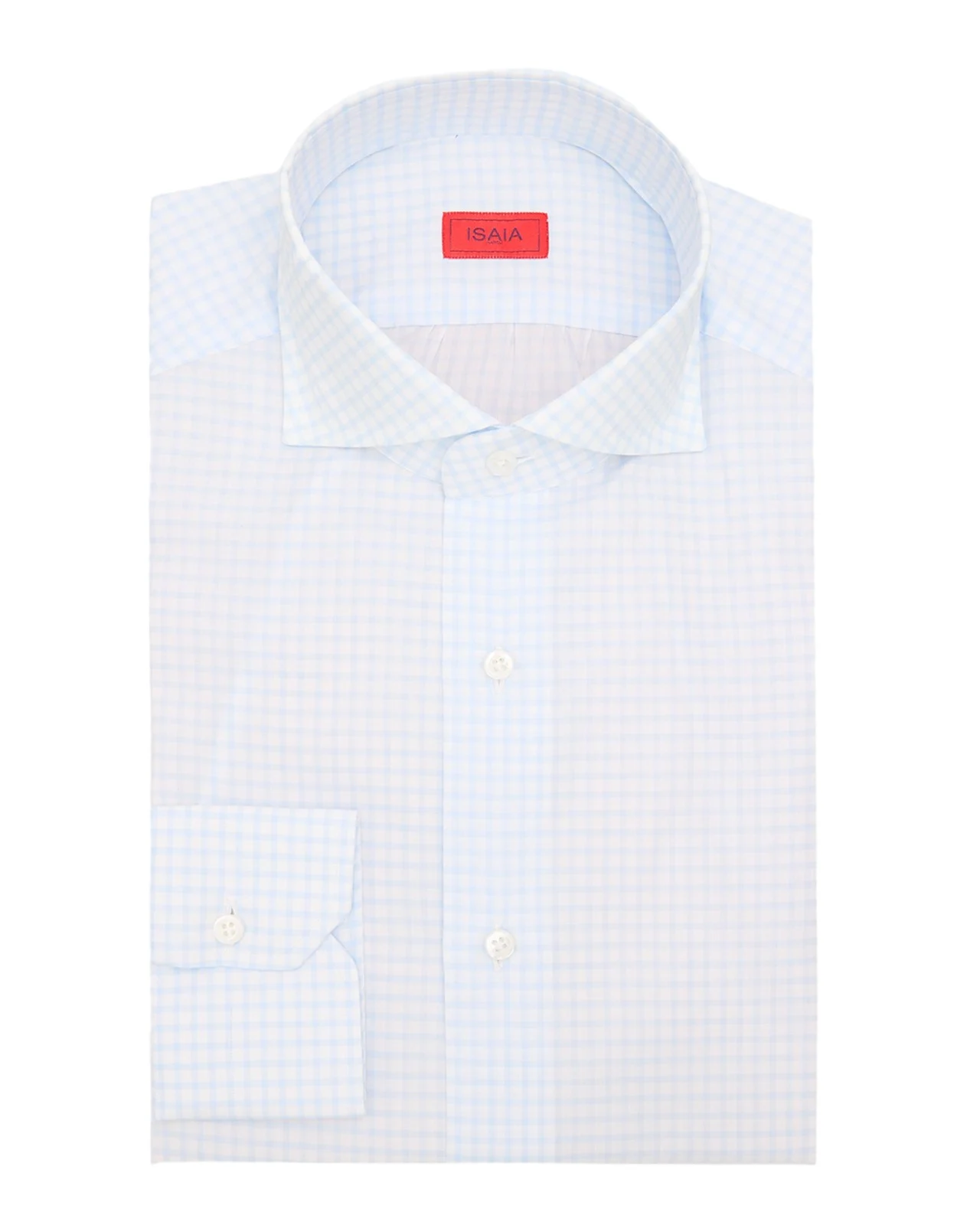 Men's Grid Check Cotton Dress Shirt Men's Grid Check Cotton Dress Shirt
