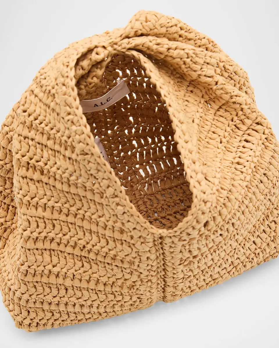 A.L.C. Simone Raffia Top-Handle Bag | Thumbnail 4 A.L.C. Simone Raffia Top-Handle Bag | Thumbnail 4