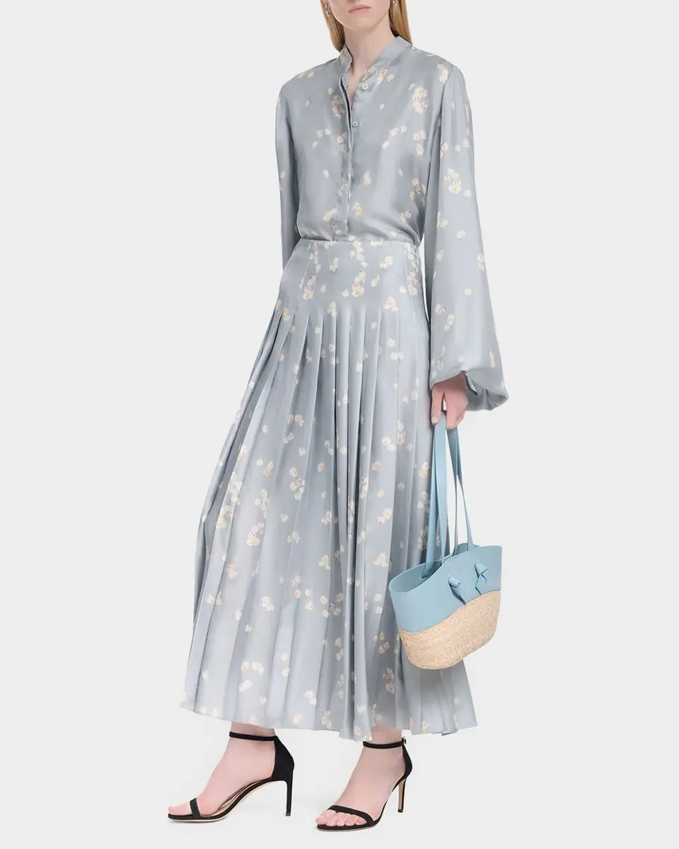 ALTU Magee Long-Sleeve Floral Silk Top | Thumbnail 2 ALTU Magee Long-Sleeve Floral Silk Top | Thumbnail 2