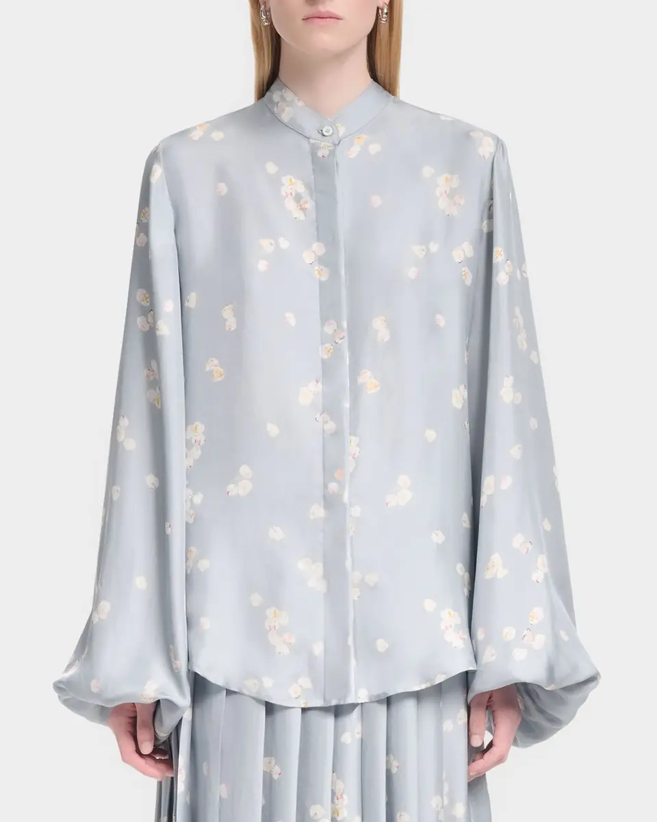 ALTU Magee Long-Sleeve Floral Silk Top | Thumbnail 4 ALTU Magee Long-Sleeve Floral Silk Top | Thumbnail 4