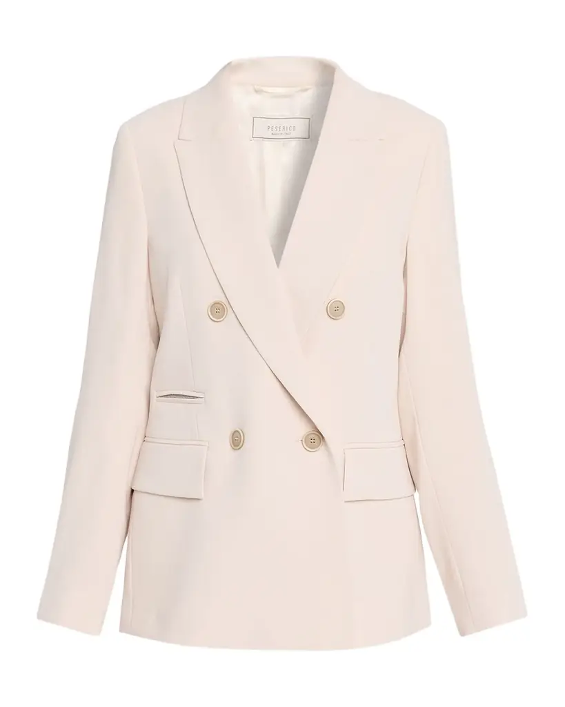 Peserico Tailored Double-Breasted Blazer | Image 1 Peserico Tailored Double-Breasted Blazer | Image 1