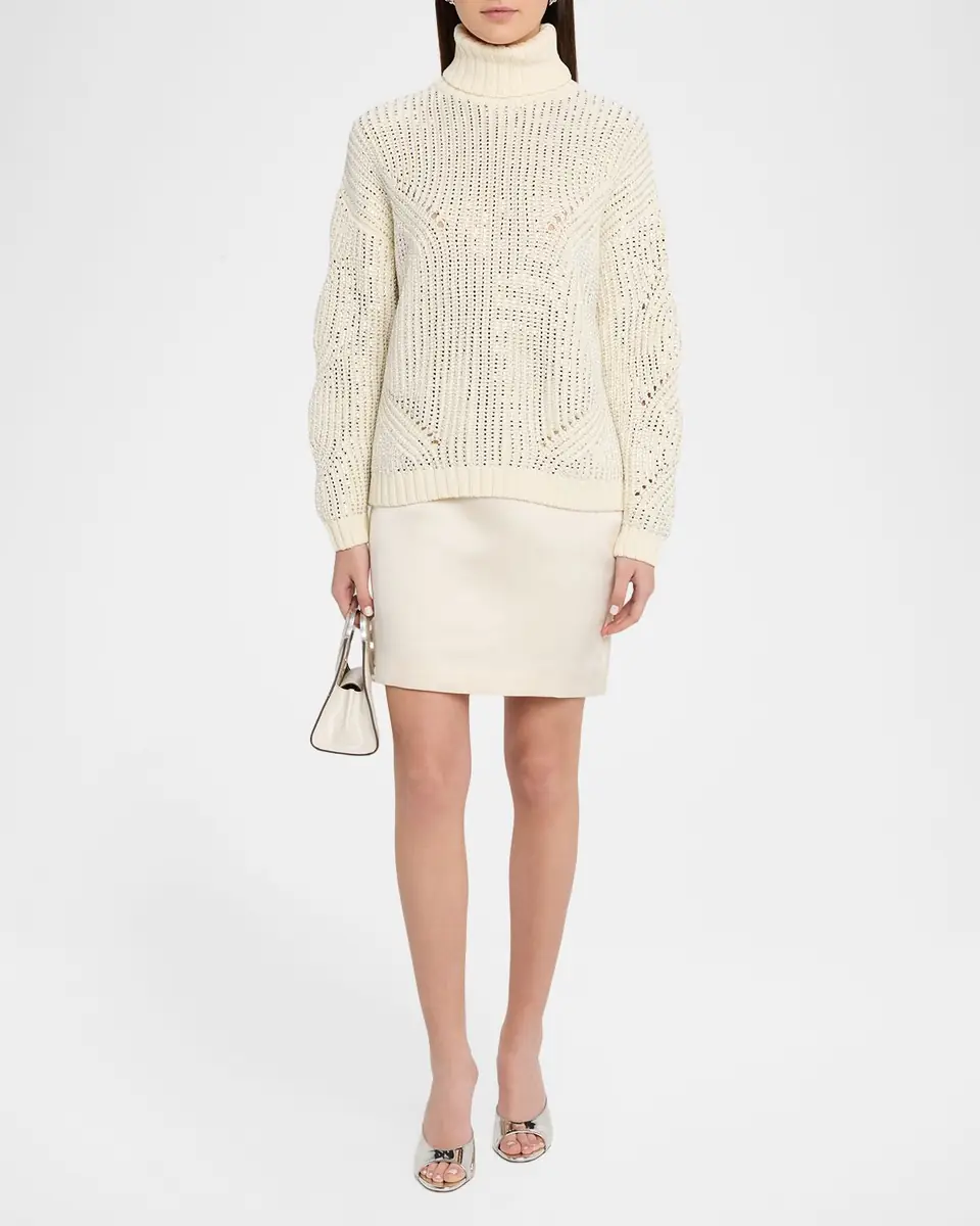 Retrofête Camden Embellished Turtleneck Sweater | Thumbnail 2 Retrofête Camden Embellished Turtleneck Sweater | Thumbnail 2