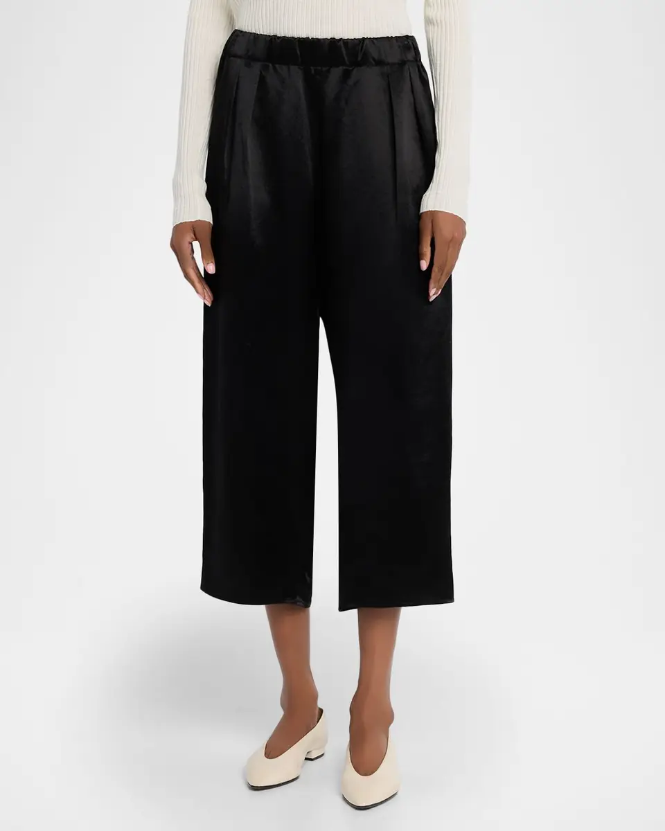 Maria McManus Lyocell Wide-Leg Crop Pull-On Pants | Thumbnail 4 Maria McManus Lyocell Wide-Leg Crop Pull-On Pants | Thumbnail 4