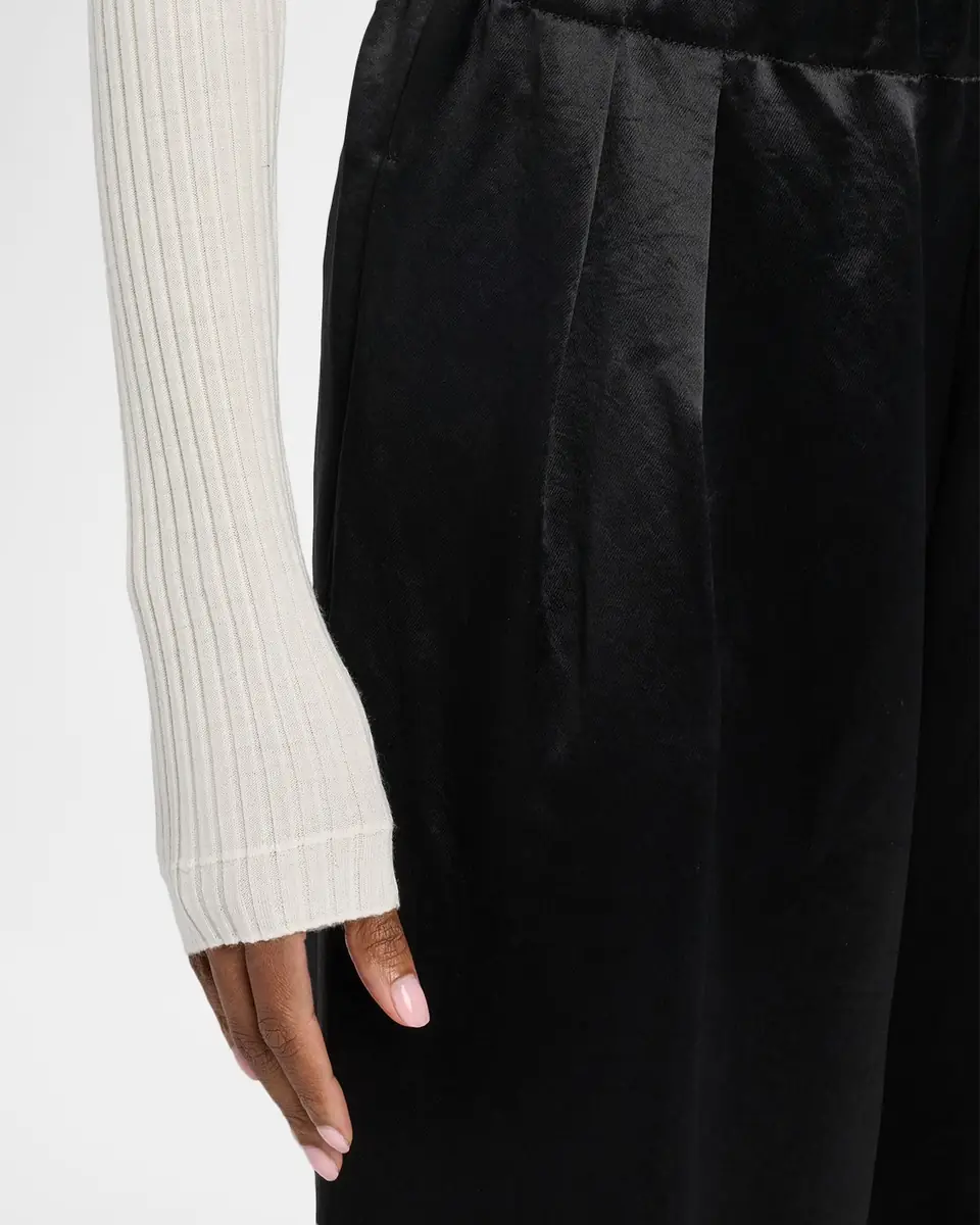 Maria McManus Lyocell Wide-Leg Crop Pull-On Pants | Thumbnail 5 Maria McManus Lyocell Wide-Leg Crop Pull-On Pants | Thumbnail 5