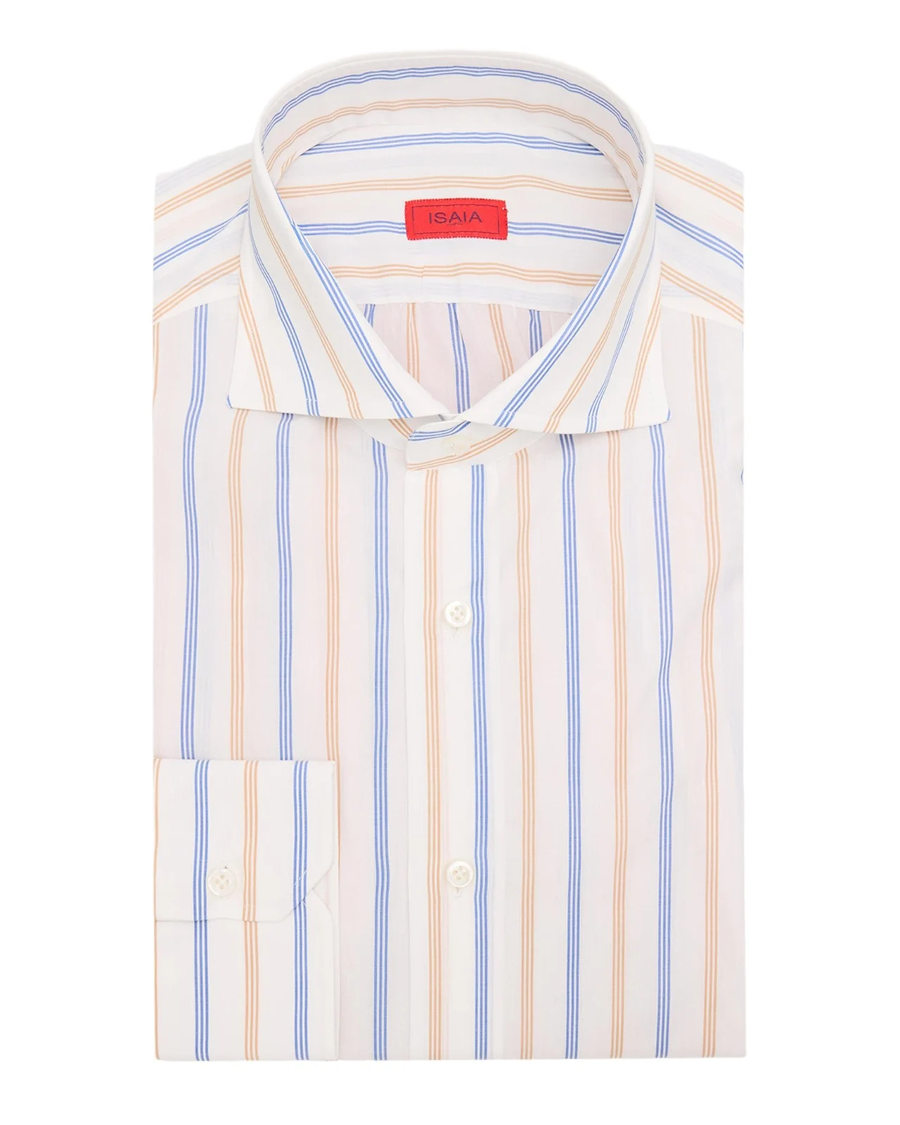 Men's Variegated Stripe Cotton Dress Shirt