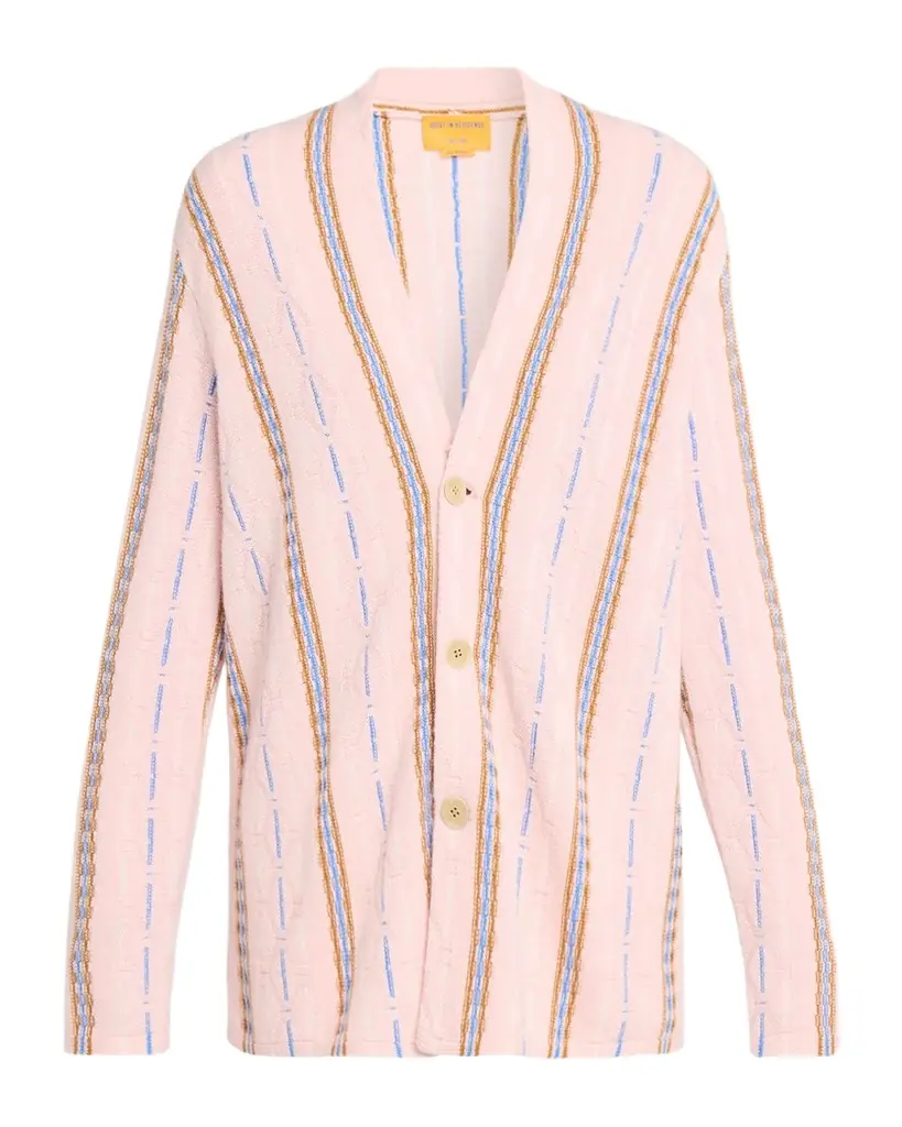 Baja Everywear Cashmere Jacquard Cardigan Baja Everywear Cashmere Jacquard Cardigan