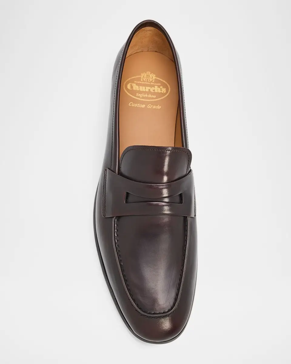 Church's Men's Milton Leather Penny Loafers | Thumbnail 6
