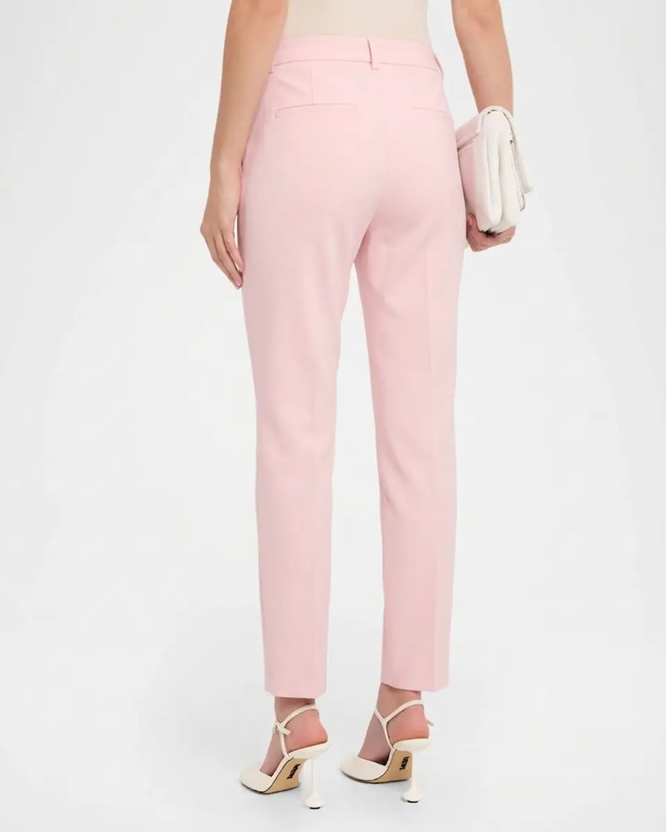 Maison Common Cotton Stretch Straight-Leg Ankle Trousers | Thumbnail 2