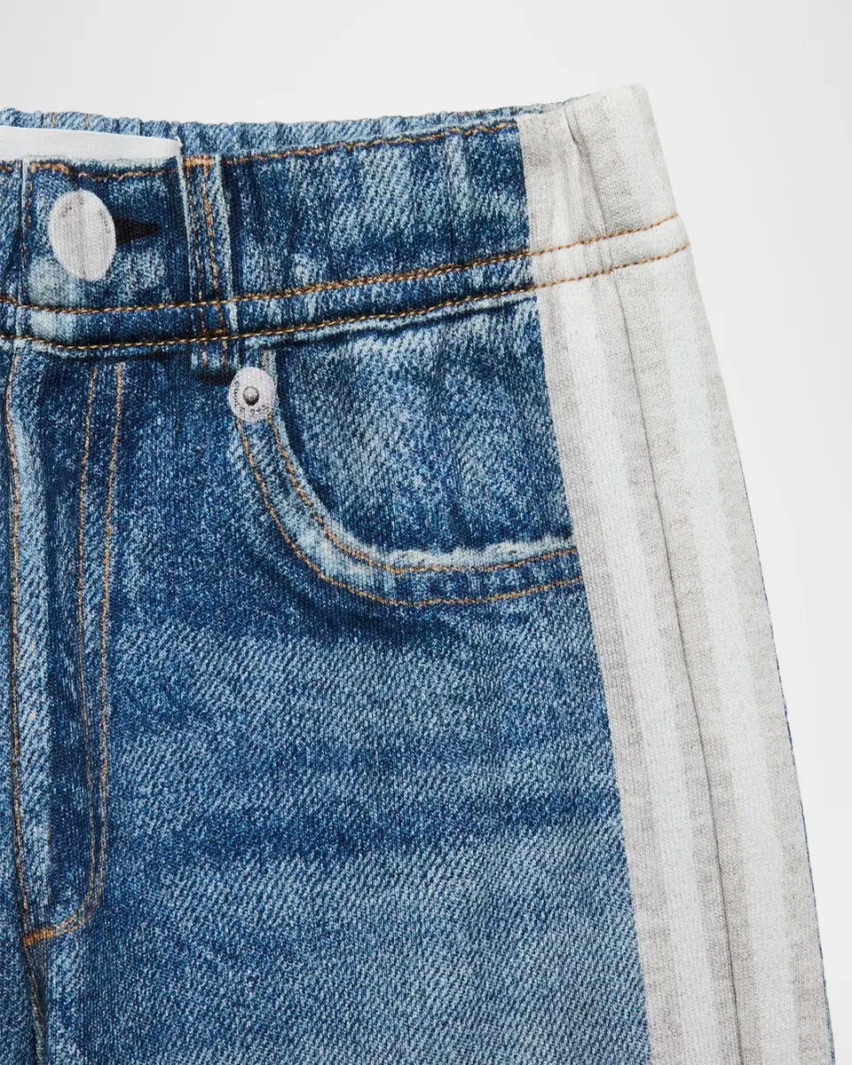 Rag & Bone Kid's Mini rb Miramar Terry Wide-Leg Pants, Size 12M-10 | Thumbnail 2
