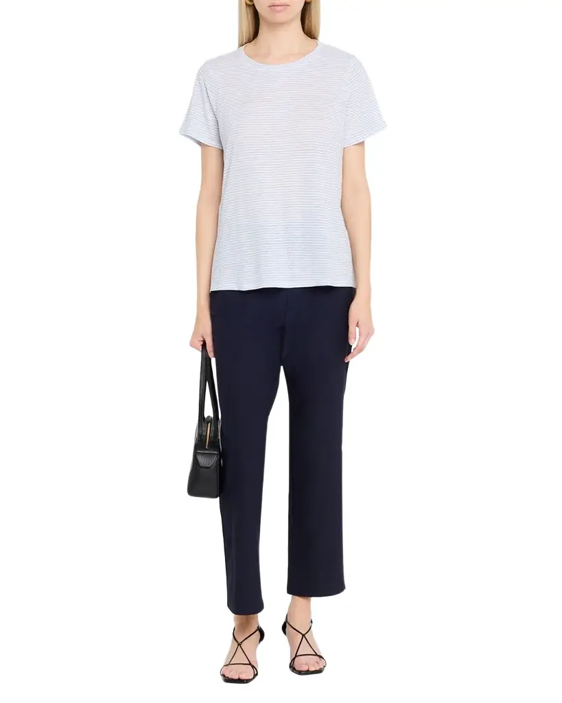 Eileen Fisher Stretch Ponte Cropped Kick-Flare Pants | Image 1 Eileen Fisher Stretch Ponte Cropped Kick-Flare Pants | Image 1