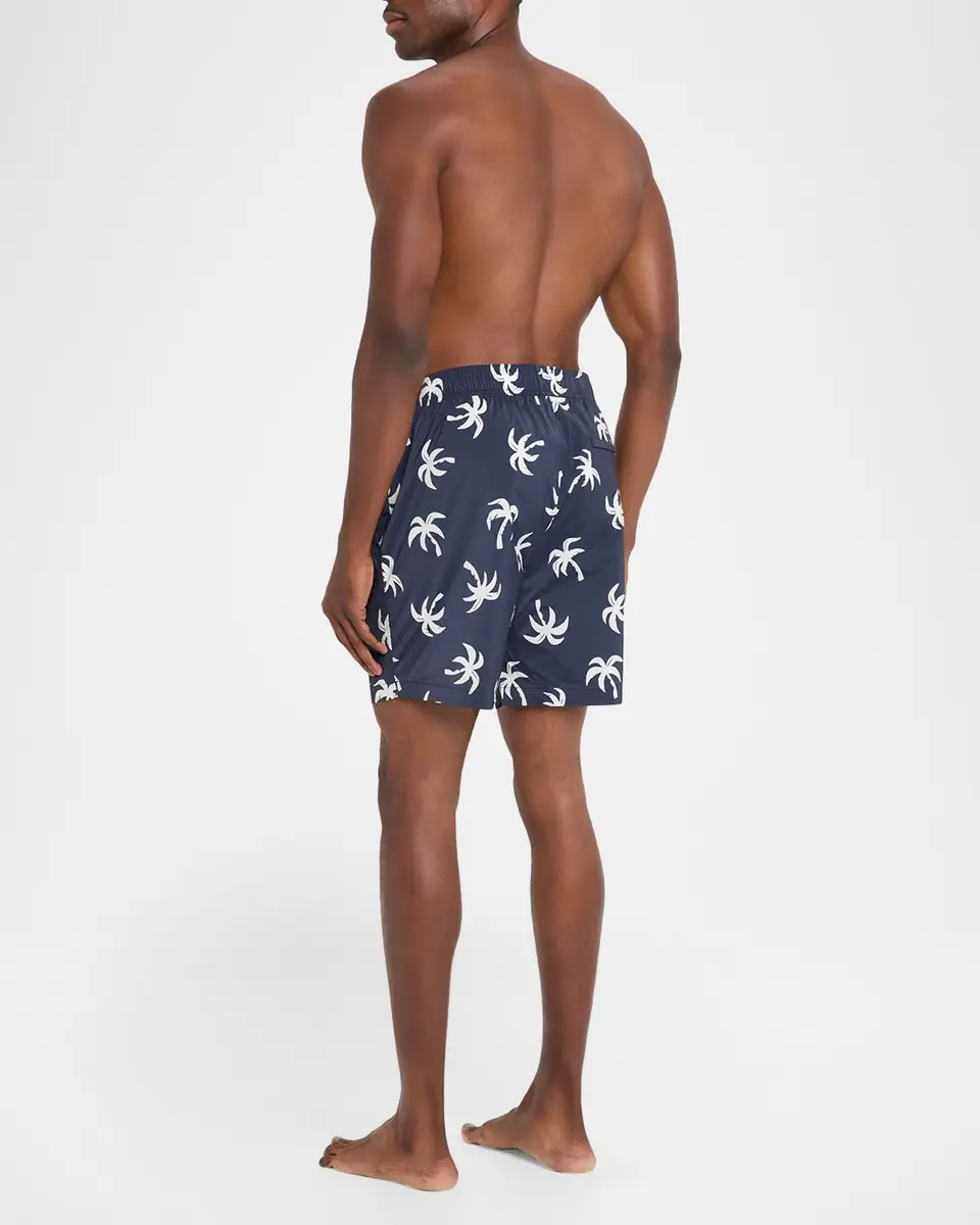 Onia Men's Charles 7" Inseam Palms Swim Trunks | Thumbnail 3 Onia Men's Charles 7" Inseam Palms Swim Trunks | Thumbnail 3