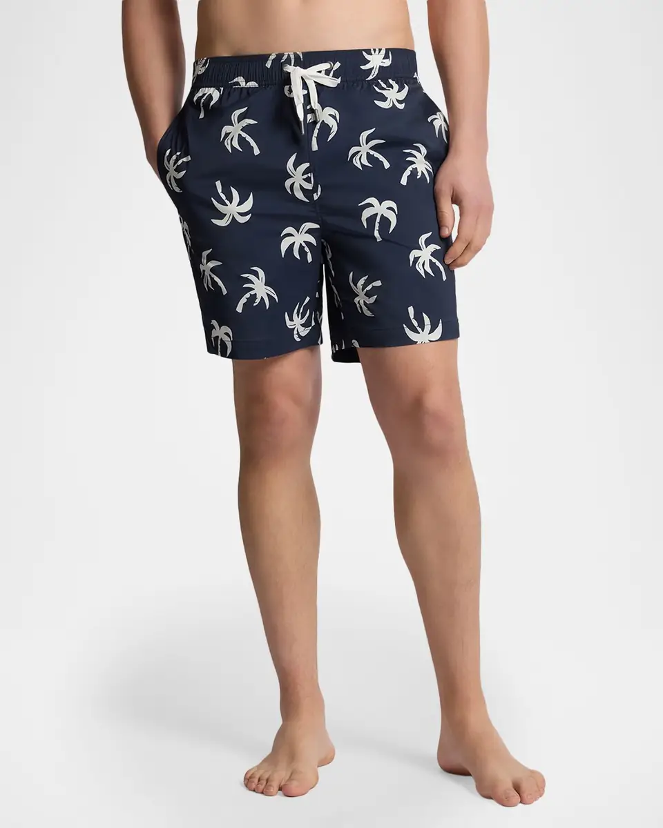 Onia Men's Charles 7" Inseam Palms Swim Trunks | Thumbnail 4 Onia Men's Charles 7" Inseam Palms Swim Trunks | Thumbnail 4