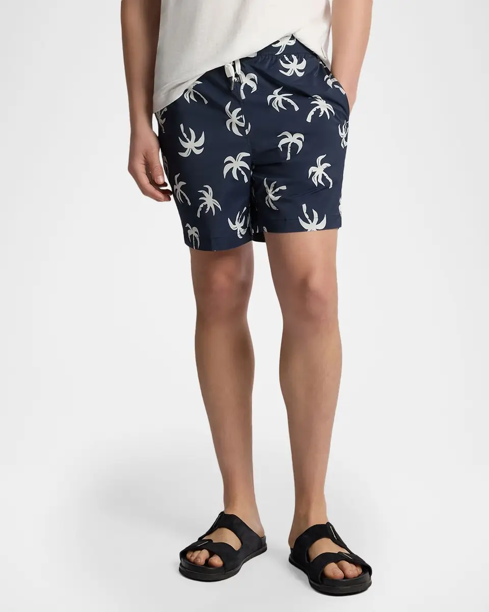 Onia Men's Charles 7" Inseam Palms Swim Trunks | Thumbnail 6 Onia Men's Charles 7" Inseam Palms Swim Trunks | Thumbnail 6