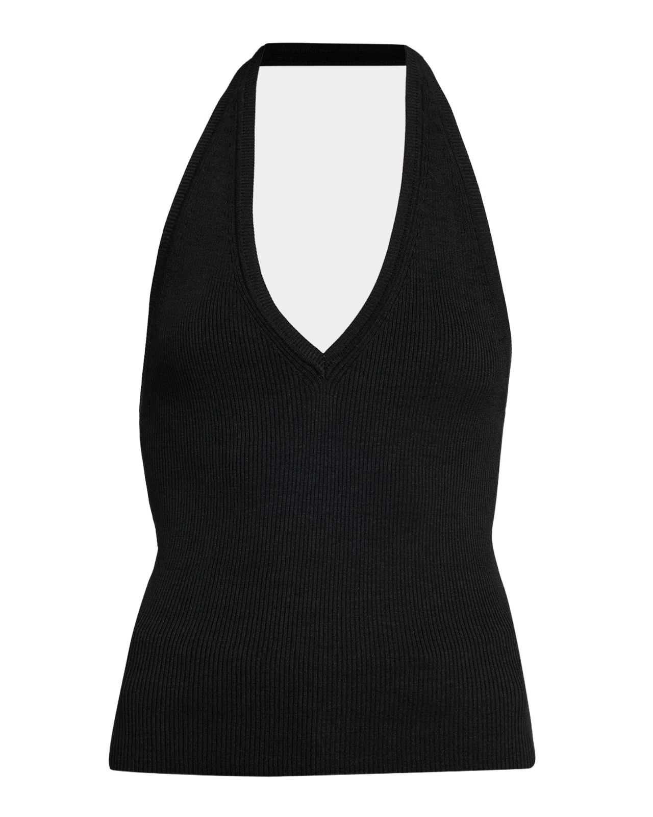 Nili Lotan Ivey Rib Halter Sweater