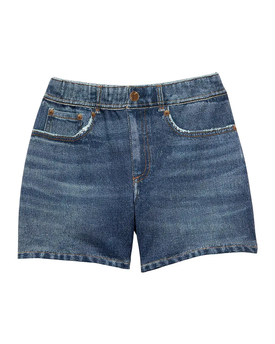 Rag & Bone Kid's Mini rb Miramar Terry Pull-On Shorts, Size 12M-10 | Thumbnail 2 Rag & Bone Kid's Mini rb Miramar Terry Pull-On Shorts, Size 12M-10 | Thumbnail 2