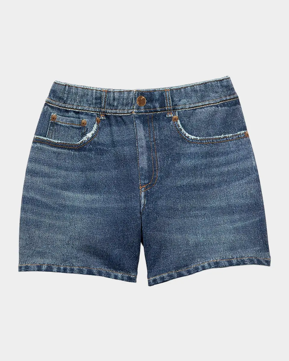 Rag & Bone Kid's Mini rb Miramar Terry Pull-On Shorts, Size 12M-10 | Thumbnail 3 Rag & Bone Kid's Mini rb Miramar Terry Pull-On Shorts, Size 12M-10 | Thumbnail 3