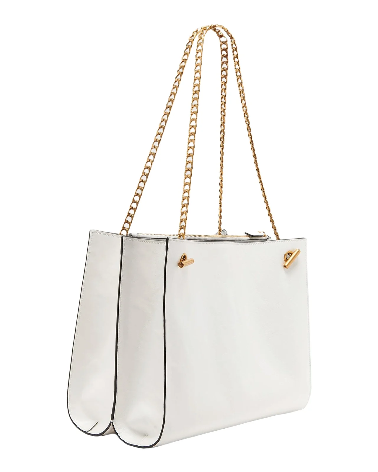 Cabine Medusa Leather Shoulder Bag