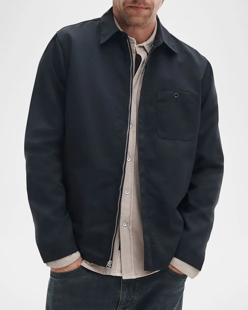 rag & bone Men's Karl Nylon Shirt Jacket | Thumbnail 4 rag & bone Men's Karl Nylon Shirt Jacket | Thumbnail 4
