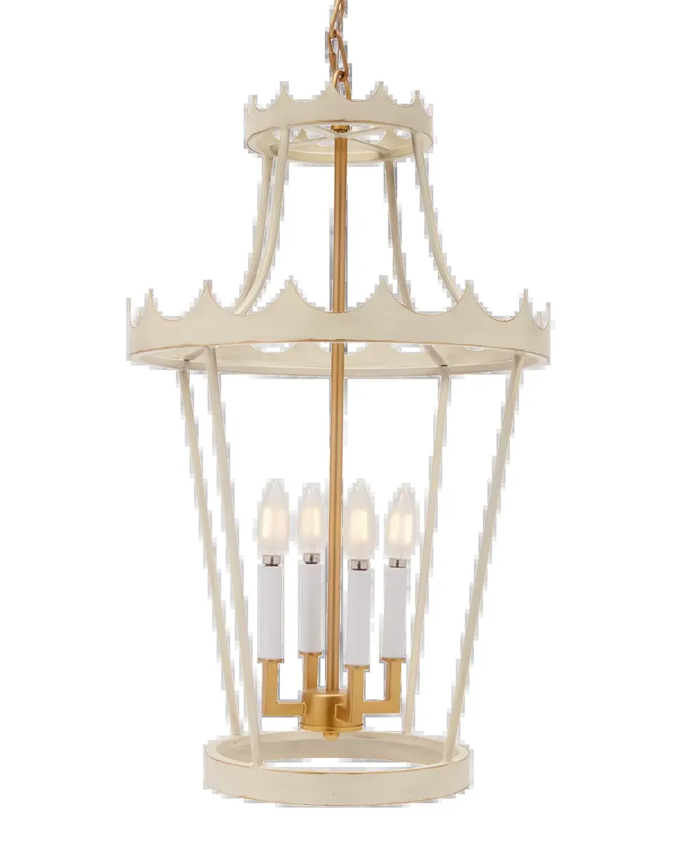 Old World Design Citadel 27" 4-Light Lantern Chandelier | Thumbnail 2 Old World Design Citadel 27" 4-Light Lantern Chandelier | Thumbnail 2