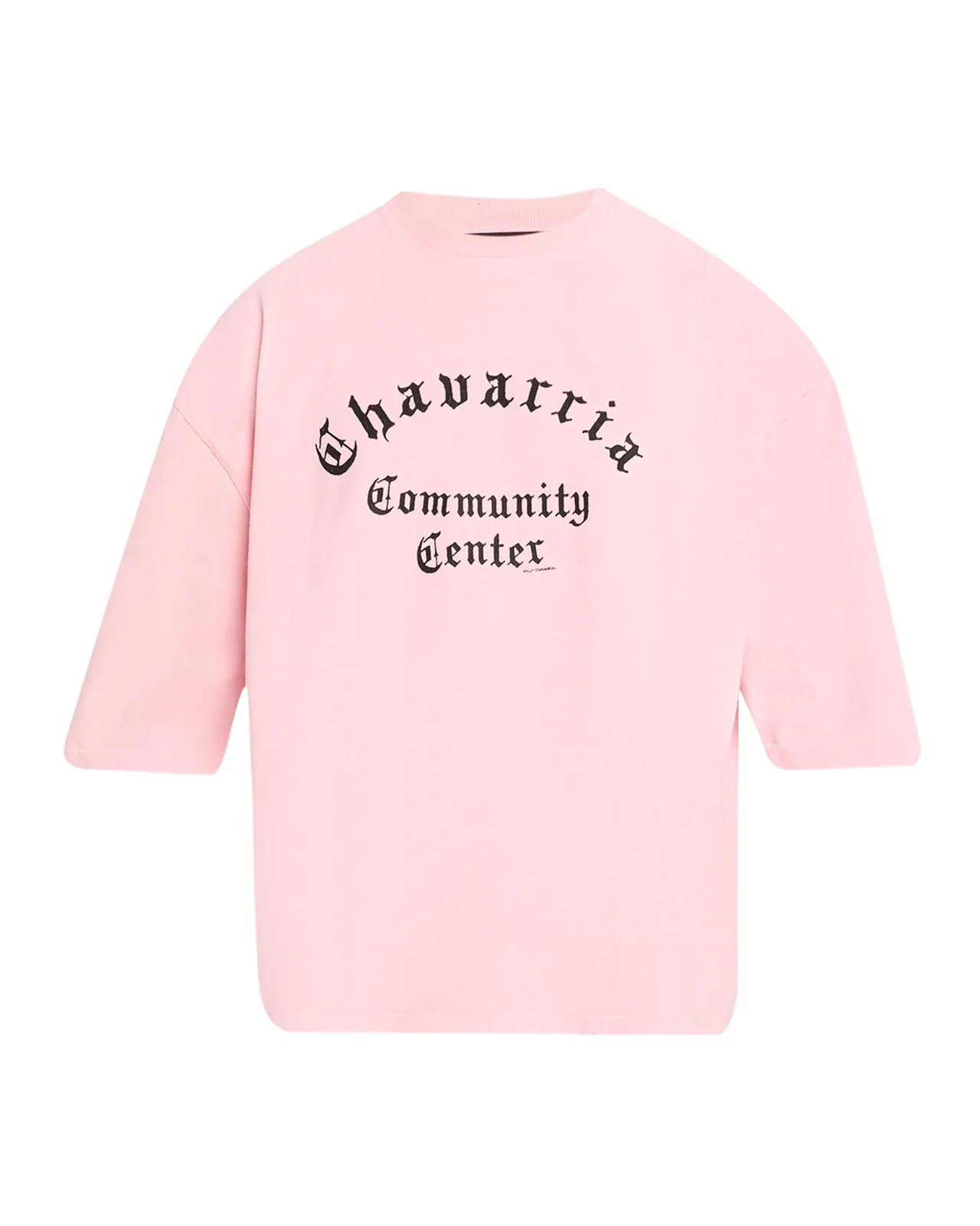 Willy Chavarria Men's Chavarria Community Center Boxy Fit T-Shirt