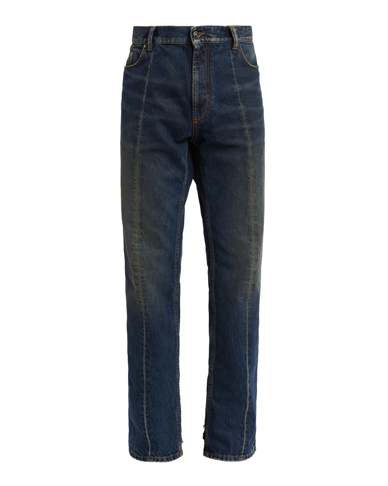 Men's Straight-Leg Denim Jeans