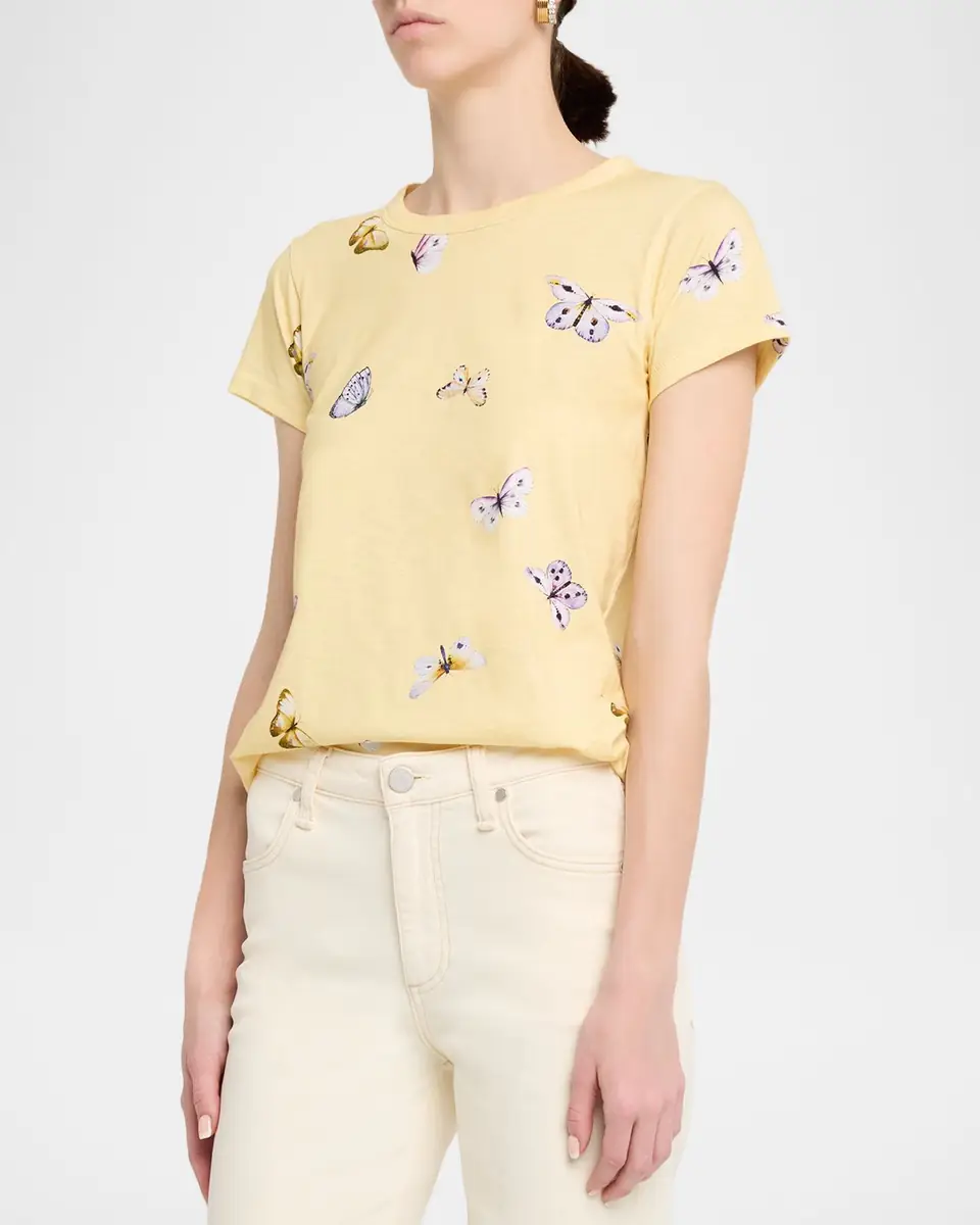 rag & bone All-Over Butterfly Graphic Tee | Thumbnail 3 rag & bone All-Over Butterfly Graphic Tee | Thumbnail 3
