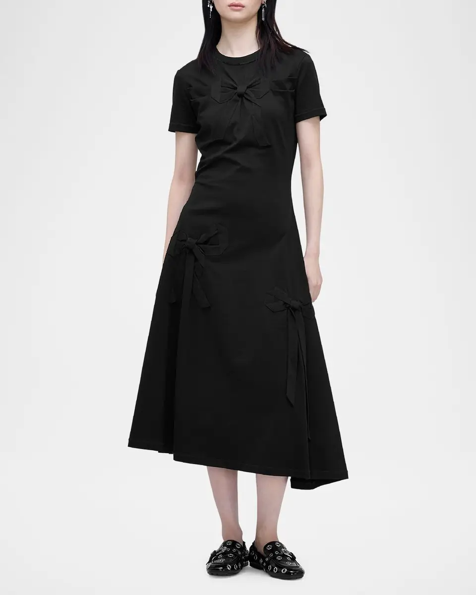 Marc Jacobs Bow Midi Dress | Thumbnail 4 Marc Jacobs Bow Midi Dress | Thumbnail 4
