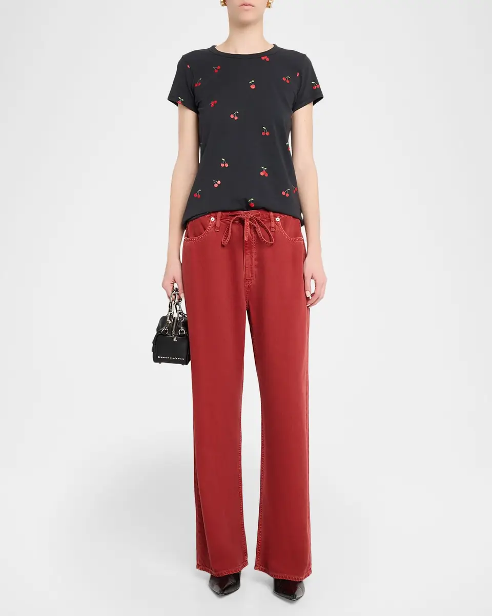 Rag & Bone All-Over Cherry Graphic Tee | Thumbnail 2
