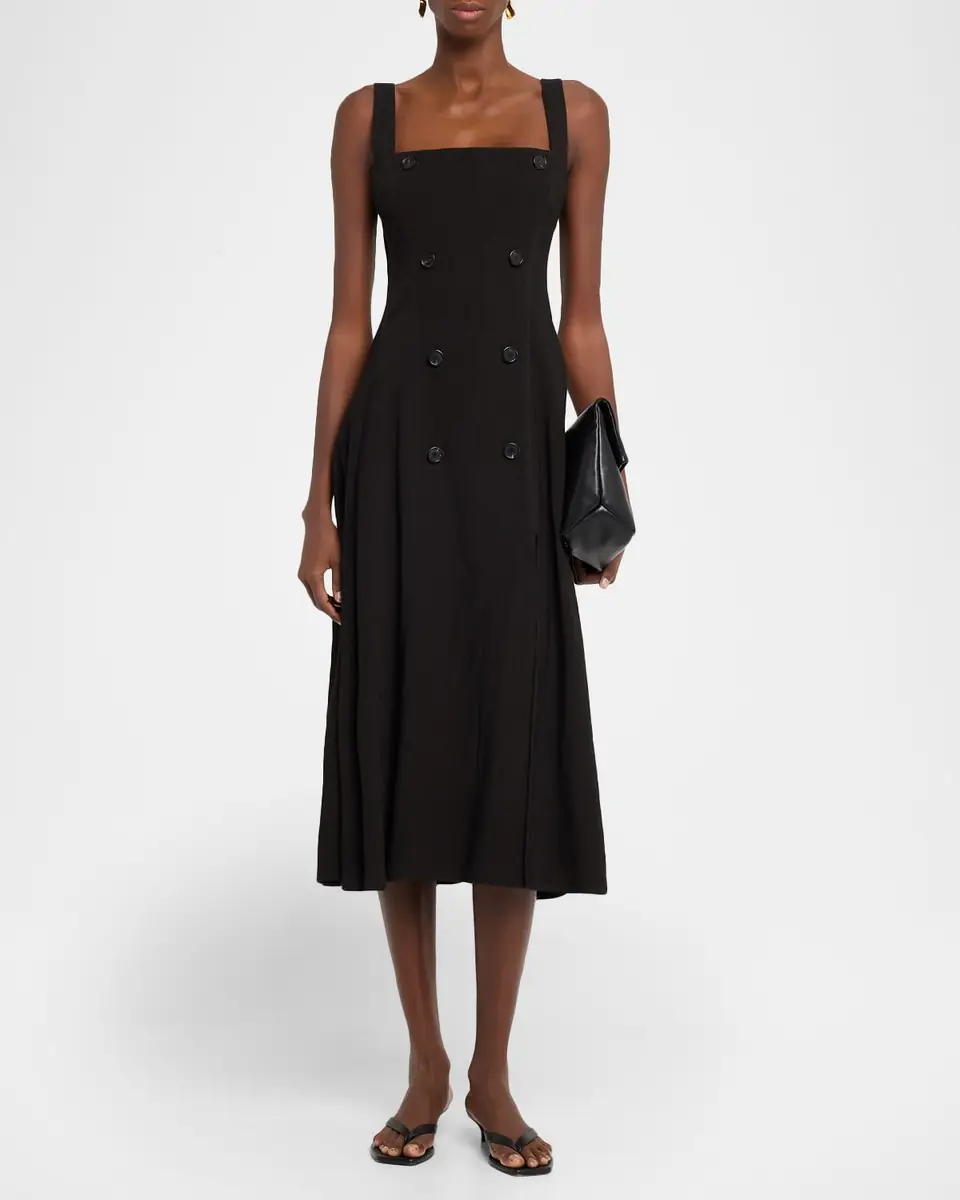 A.L.C. Hayes Midi Dress | Thumbnail 2 A.L.C. Hayes Midi Dress | Thumbnail 2