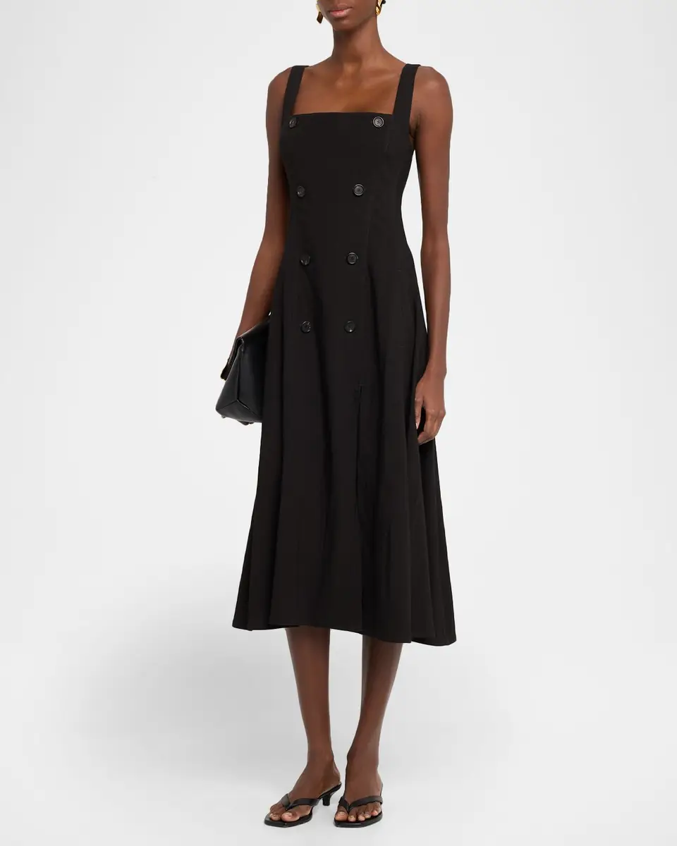 A.L.C. Hayes Midi Dress | Thumbnail 4 A.L.C. Hayes Midi Dress | Thumbnail 4