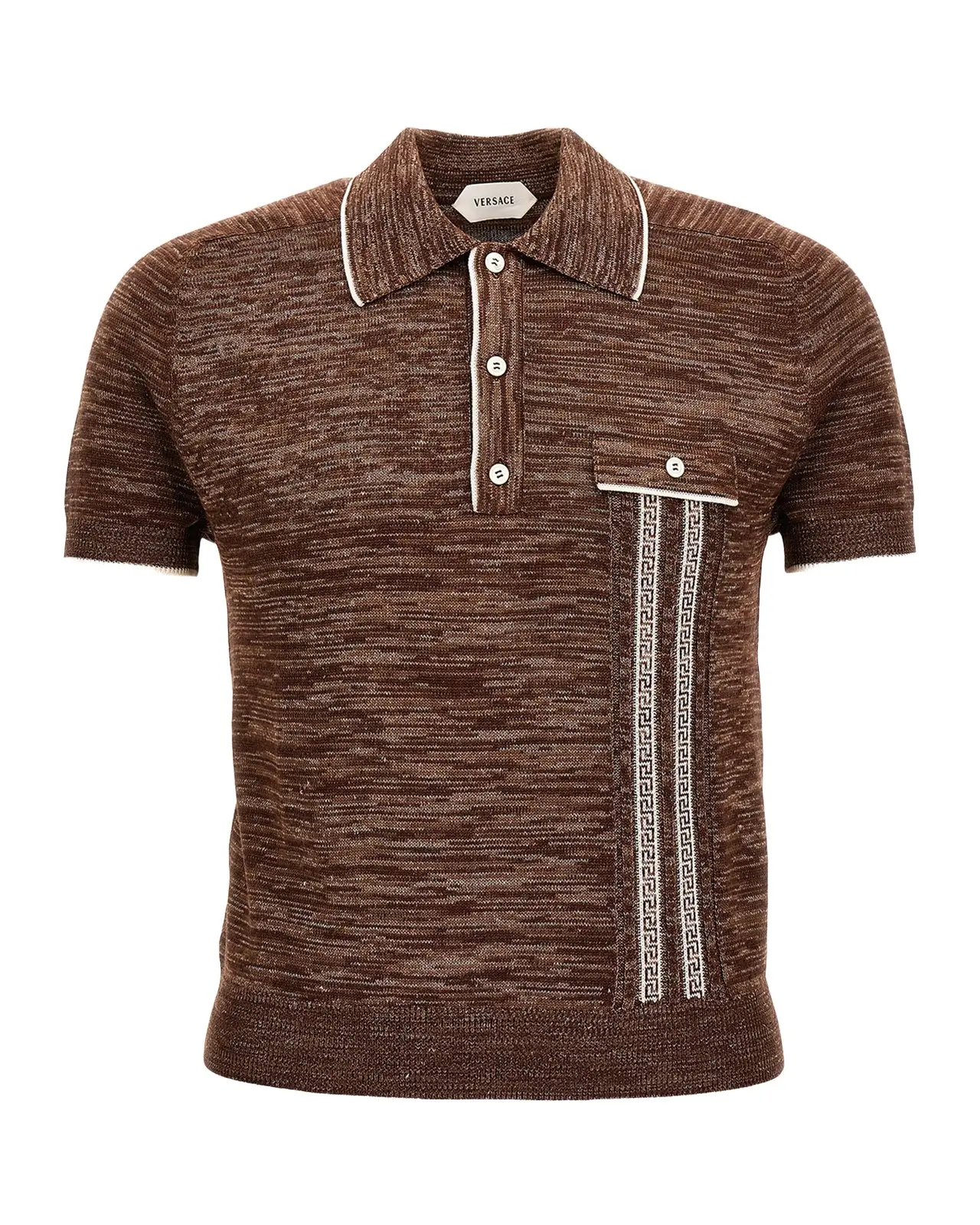 Men's Mouline Jacquard Knit Polo Men's Mouline Jacquard Knit Polo