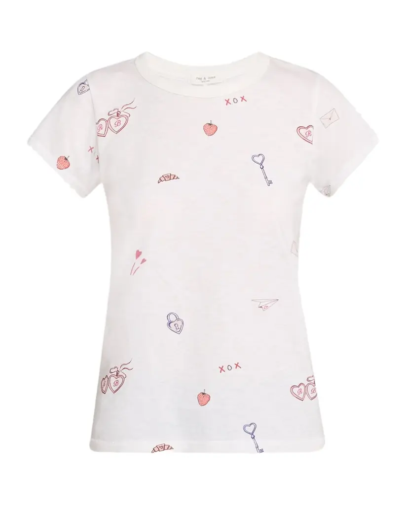 All-Over Valentines Graphic Tee