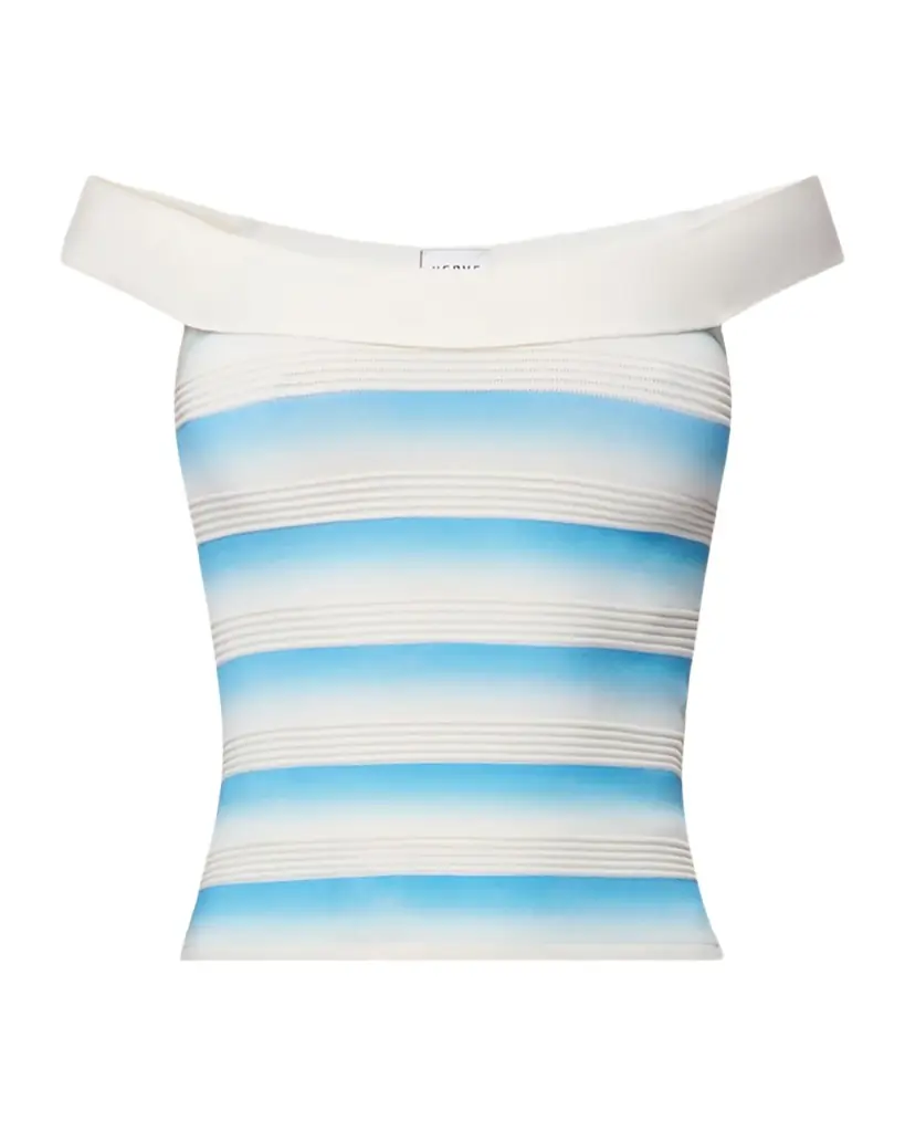 Hervé Léger The Jessi Banded Ombre Top | Image 1 Hervé Léger The Jessi Banded Ombre Top | Image 1