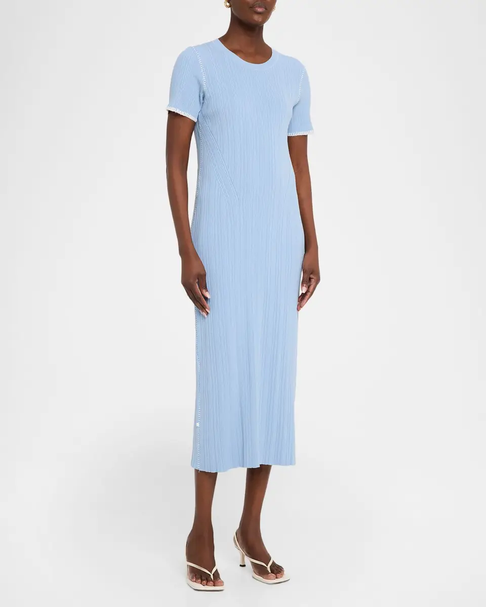 Rag & Bone Harper Printed Midi Dress | Thumbnail 3 Rag & Bone Harper Printed Midi Dress | Thumbnail 3