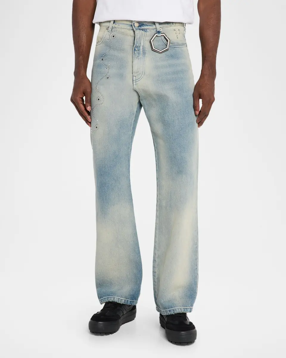 Alchemist Men's Studio Embellished Bootcut Jeans | Thumbnail 4 Alchemist Men's Studio Embellished Bootcut Jeans | Thumbnail 4