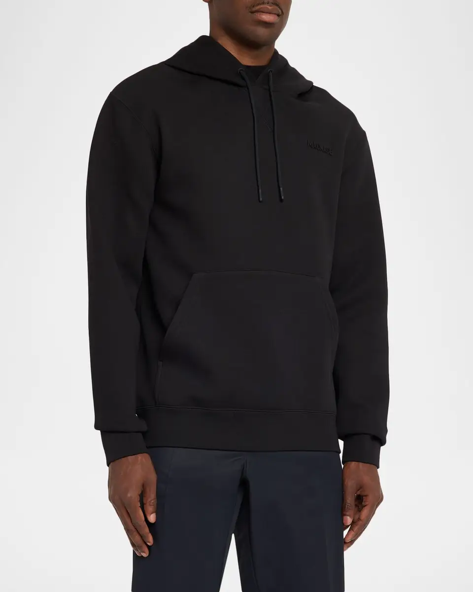 Mackage Men's Kolton Double-Face Jersey Logo Hoodie | Thumbnail 3 Mackage Men's Kolton Double-Face Jersey Logo Hoodie | Thumbnail 3