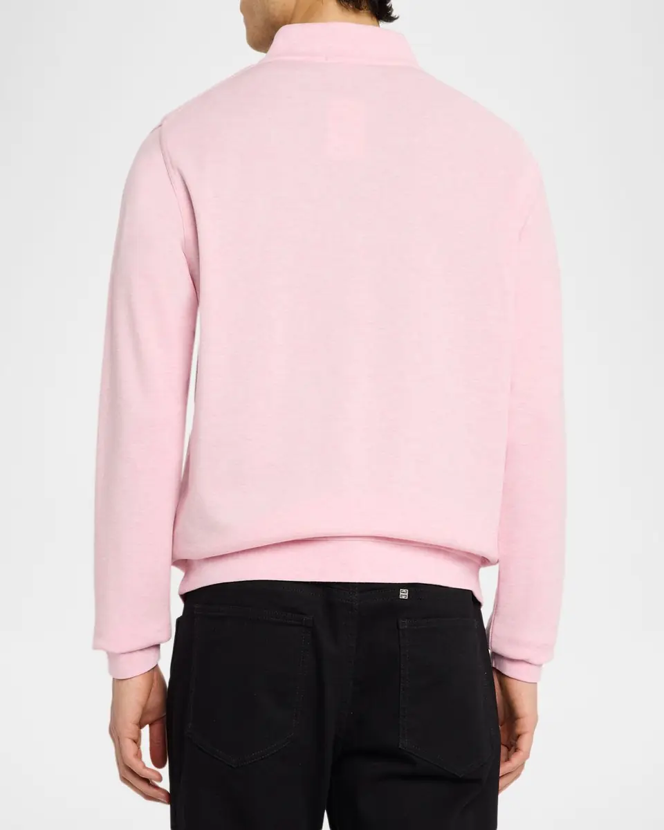 Peter Millar Men's Crown Comfort Quarter-Zip Pullover Sweater | Thumbnail 2 Peter Millar Men's Crown Comfort Quarter-Zip Pullover Sweater | Thumbnail 2