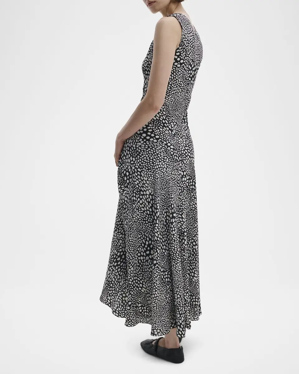 Rag & Bone Sinead Printed Silk-Blend Maxi Dress | Thumbnail 3