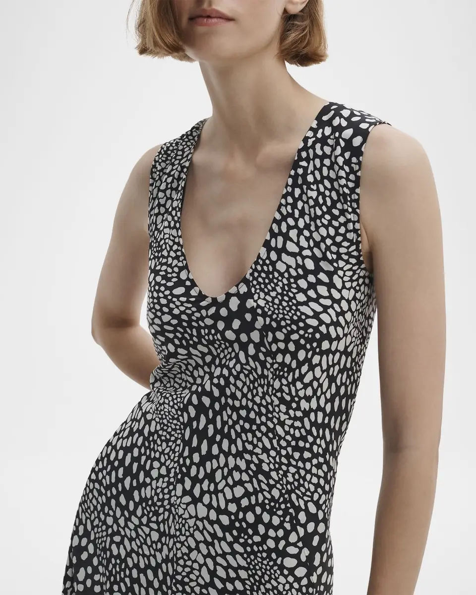 Rag & Bone Sinead Printed Silk-Blend Maxi Dress | Thumbnail 5