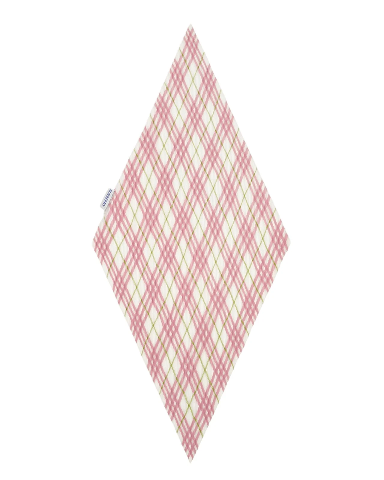 Burberry Sheer Silk Chiffon Check Scarf