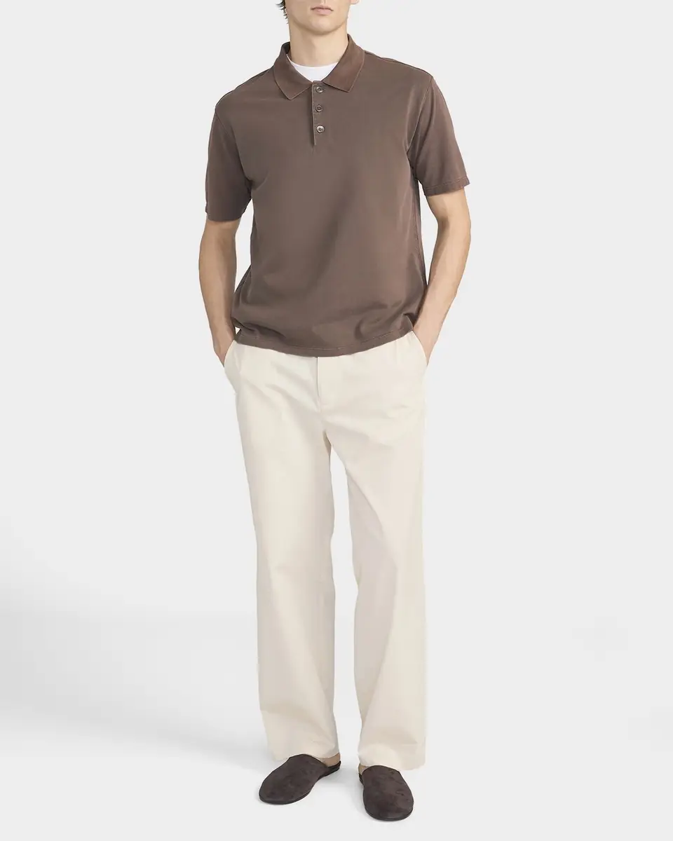 FRAME Men's Cotton Relaxed Straight-Leg Pants | Thumbnail 2 FRAME Men's Cotton Relaxed Straight-Leg Pants | Thumbnail 2