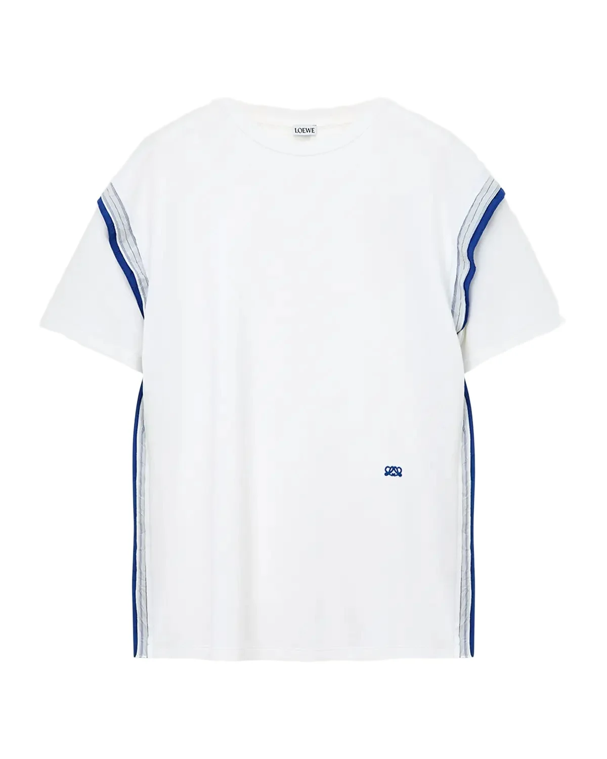 Layered Stripe Short-Sleeve T-Shirt Layered Stripe Short-Sleeve T-Shirt